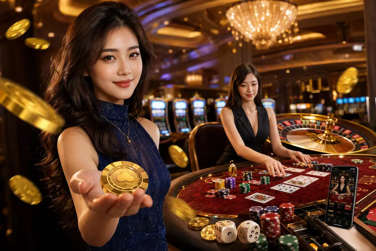 kiis918 Sic Bo meja dadu live casino